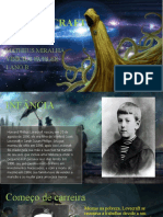 HP Lovecraft, escritor do terror cósmico