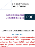 Chapitre 3 - Le Systeme Comptable Ohada
