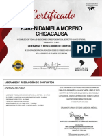 Karen Daniela Moreno Chicacausa - Liderazgo y Resolución de Conflictos