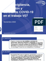 Plan para La Vigilancia, Prevención y Control de COVID-19 en El Trabajo V07