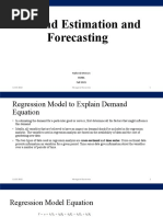 Demand Forecasting - Lecture 5