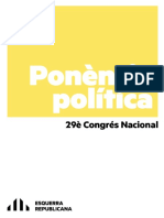 Ponència Política d'ERC