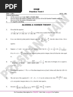 IOQM 2022 Practice Test-01