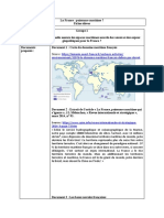 GEO 1 - The Me 1 - La France Puissance Maritime Fiche e Le Ves L. Grosjean Et L. Fournier