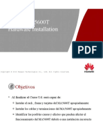 GPON MA5600T Hardware Installation Capacitación Cooperadores