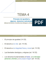 004 Tema 4 2022 Principio de Igualdad y Derechos Individuales