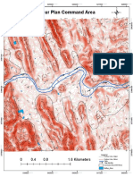 Contour Plan Command Area-Map