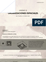 Organizaciones Espaciales