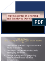 Special Issues in Training and Development - PPT 10