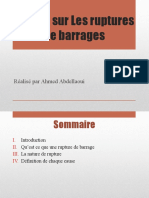 Exposé Sur Les Ruptures de Barrages