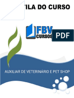 Apostila Auxiliar de Veterinaria e Pet Shop