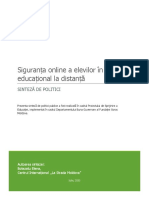 Siguranta Online - Policy Brief