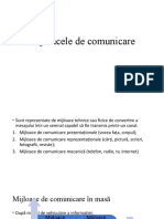 Mijloacele de Comunicare