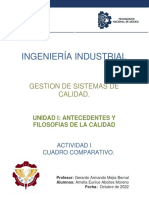 Ingeniería Industrial: Gestion de Sistemas de Calidad