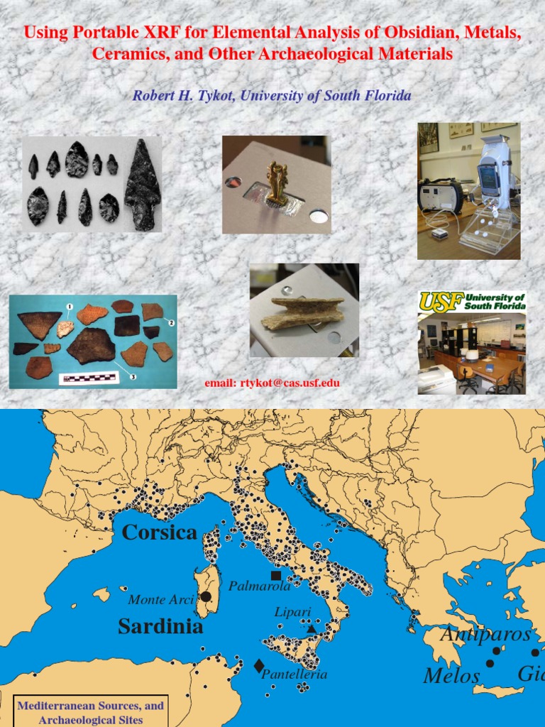 Archaeological XRF Analysis Guide | PDF | Materials | Physical Sciences