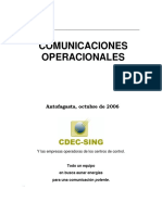 Manual de Comunicaciones Operacionales Cdec-Sing 2006