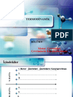 Motor Çevri̇mleri̇ni̇n Karşilaştirilmasi Ve İçten Yanmali Motrlarda İş Güç Veri̇m