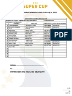 Hoja de Inscripciã - N Super Cup Guayaquil 2022-Categoria 2010