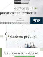 01 - Componentes de La Planificación Territorial