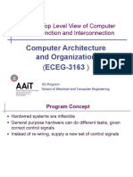 Computer Architecture&O ECEG 3163 03 Top View of Computer Funct