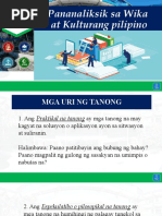 Pagsulat NG Introduction at Background | PDF