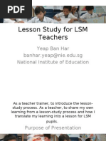Download Lesson Study for LSM Teachers by Keng SN6139881 doc pdf