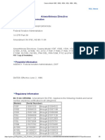 Airworthiness Directive: Federal Register Information Header Information