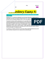 Voluntary Essay 4 English Francisco Jerez Fontecha Nº11 2ºB BACH