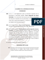 Resolución Nº005-2022 CA Aprobar Solicitud de Apoyo Doctoral Msc. Pablo Mendoza