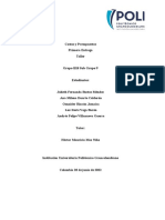 Primera Entrega Costos y Presupuetos