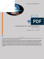 Psicobiología Del Comportamiento: Jueves, 03 de Marzo 2022