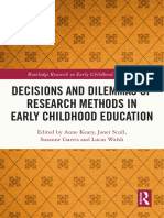 Decisions and Dilemmas of Research Methods in Early Childhood Education-Routledge (2022)