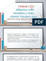 Didactica Unidad 01 Didactica Como Disciplina y Ciencia