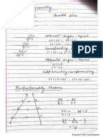 Gp- Qa Classnotes- Geometry(Lines, Angles & Triangle) Tr