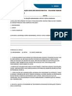 Exercícios de Fixação Memorando - Oficio.carta Comercial