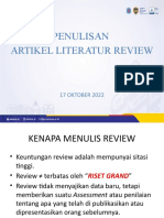 Materi Obrolan Literatur Review
