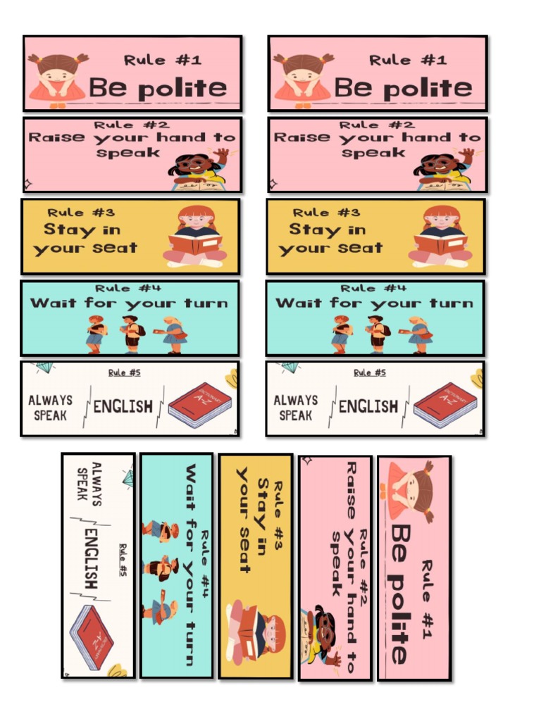 English Rules | PDF