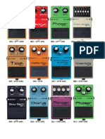 Boss Pedals in Images