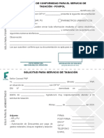 Desgravamen, Tasacion, Autorizaciones