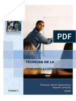 PDF Tecnicas de La Comunicacion Oral Senati PDF Compress