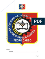 Unidad Educativa Eduardo Granja Garces Pryecto