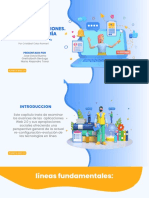 Presentación Propuesta de Proyecto Digital Empresarial Negocios Online Moderno Creativo Elementos en 3D