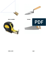 Construction Tools and Equipment