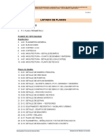 Lista de Planos - Floresta