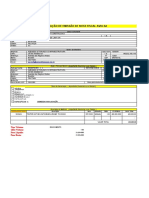 Formulario para Solicitação de Nota Fiscal - 250062