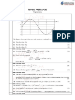 Topical Trigonometry Past Papers Collection