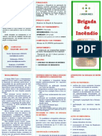 Folder Cursos Amem - Brigada de Incêndio