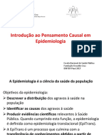 Introdução ao Pensamento Causal em Epidemiologia