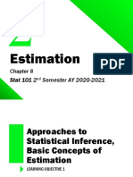 Chapter 8 - Estimation
