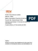 Inversión mercado valores opciones reporte